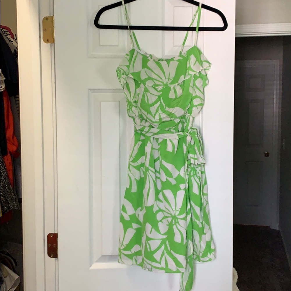 Green and white Lilly Pulitzer Dress